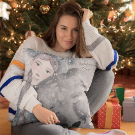 Sneeuwprinses Beer met of zonder de Drijpband van  Kussen