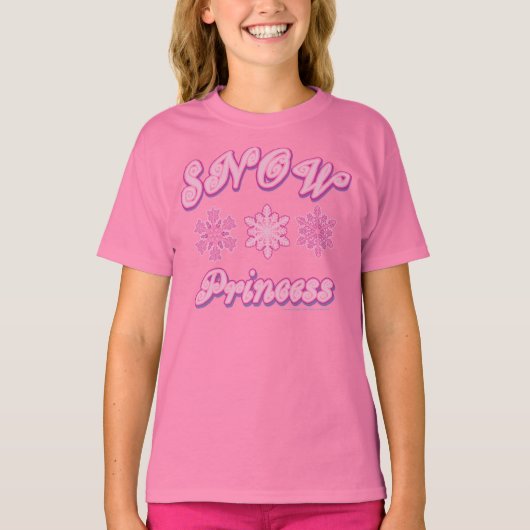 Sneeuwprinses-on-Dark T-shirt (Voorkant)