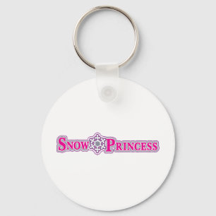 Sneeuwprinses-roze Sleutelhanger
