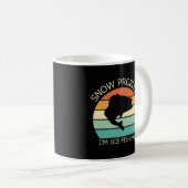 Sneeuwprobleem Ik ben Ice Gevist Koffiemok (Voorkant rechts)