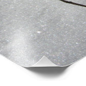 "Sneeuwprout" Foto Afdruk (Hoek)