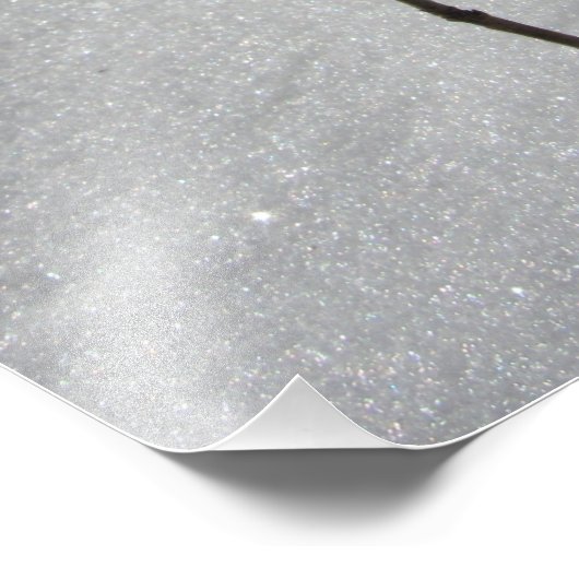 "Sneeuwprout" Foto Afdruk (Hoek)