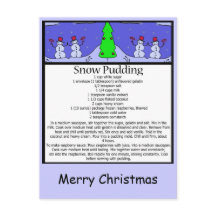 Sneeuwpudding, Vrolijk kerstfeest