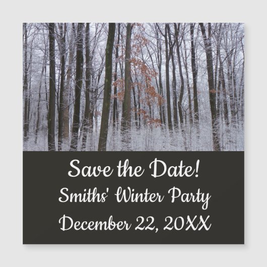 sneeuwpuinfotografie winterlandschap (Voorkant)