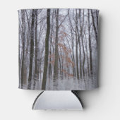 sneeuwpuinfotografie winterlandschap blikjeskoeler (Voorkant)