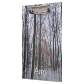 sneeuwpuinfotografie winterlandschap klembord (Links)