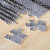 sneeuwpuinfotografie winterlandschap legpuzzel (Zijkant)