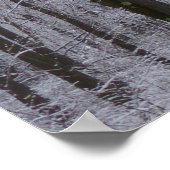 sneeuwpuinfotografie winterlandschap poster (Hoek)