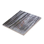 sneeuwpuinfotografie winterlandschap tegeltje (Zijkant)