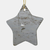 Sneeuwreiger Keramisch Ornament (Links)