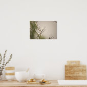 Sneeuwreigers op Boom Poster (Keuken)