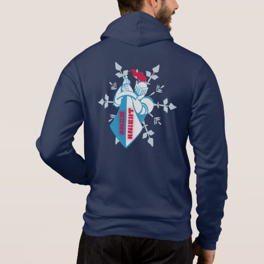 Sneeuwridder Hoodie (Achterkant)