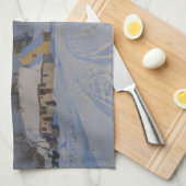 Sneeuwrijk landschap in de winter (door H.A. Brend Theedoek (Quarter Fold)