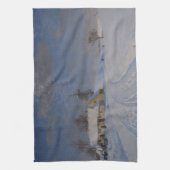 Sneeuwrijk landschap in de winter (door H.A. Brend Theedoek (Verticaal)