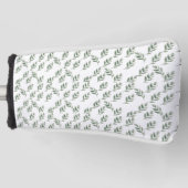 Sneeuwrijke ☃ bladeren golfheadcover (Voorkant)