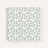 Sneeuwrijke ☃ bladeren notitieboek (Voorkant)