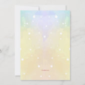 Sneeuwrijke buurt Bewegende aankondiging (Achterkant)