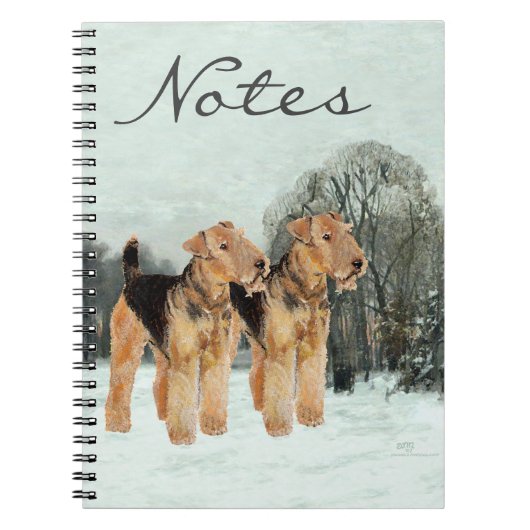 Sneeuwrijke Dag Notitieboek (Voorkant)