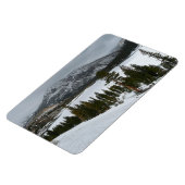 Sneeuwrijke Ellery Lake California winterlandschap Magneet (Linkerzijde)