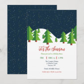 Sneeuwrijke Nacht Kaart (Voorkant / Achterkant)