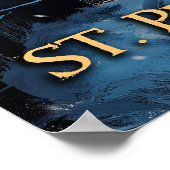 Sneeuwrijke Russische charme - St. Petersburg Wint Poster (Hoek)