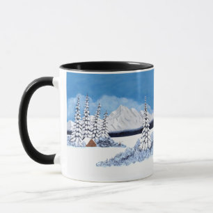 Sneeuwrijke Winter Heldere Mok