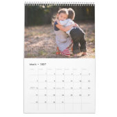 Sneeuwrijke Winter Kerst Foto Kalender (Mar 2027)