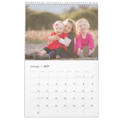 Sneeuwrijke Winter Kerst Foto Kalender (Jan 2027)