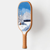 Sneeuwrijke Winter Pickleball Paddle (Links)