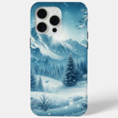 Sneeuwrijke winterberg Case-Mate iPhone case (Achterkant)