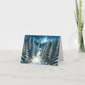 Sneeuwrijke winterwandeling kaart (Voorkant)