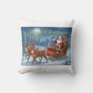 Sneeuwrit van Sinterklaas Kussen