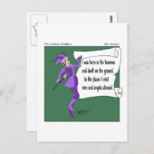 Sneeuwrondje Briefkaart (Voorkant / Achterkant)