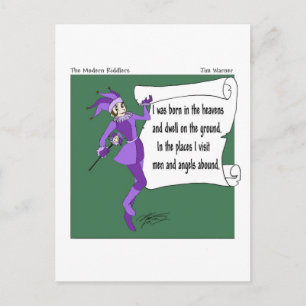 Sneeuwrondje Briefkaart