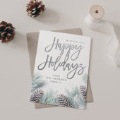 Sneeuwrug en Prettige feestdagen