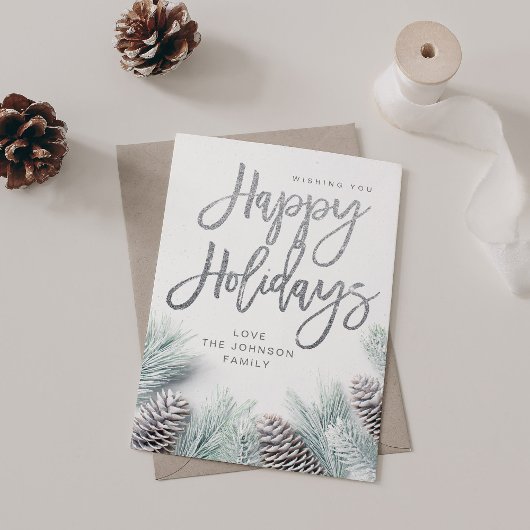 Sneeuwrug en Prettige feestdagen