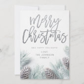 Sneeuwrug en prettige kerst (Voorkant)