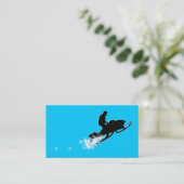 sneeuwruimer : poederspoor visitekaartje (Staand voorkant)