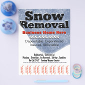 Sneeuwruimer Sjabloon van het blaasvlak 2 Flyer (Enkel)