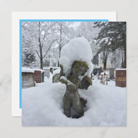 Sneeuwruiming, sneeuwploegen kaart (Voorkant / Achterkant)