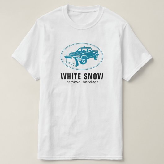 Sneeuwruimingsbedrijf - Shirten T-shirt (Design voorkant)