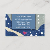 Sneeuwruimingsdienst Rural Professional Executive Visitekaartje (Achterkant)