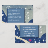 Sneeuwruimingsdienst Rural Professional Executive Visitekaartje (Voorkant / Achterkant)