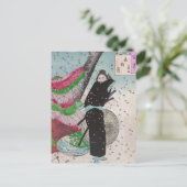 Sneeuwsamoerai Briefkaart (Staand voorkant)