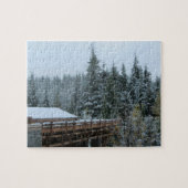 Sneeuwscène in Whistler Legpuzzel (Horizontaal)