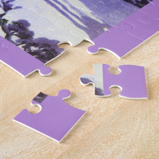  sneeuwscène legpuzzel (Zijkant)