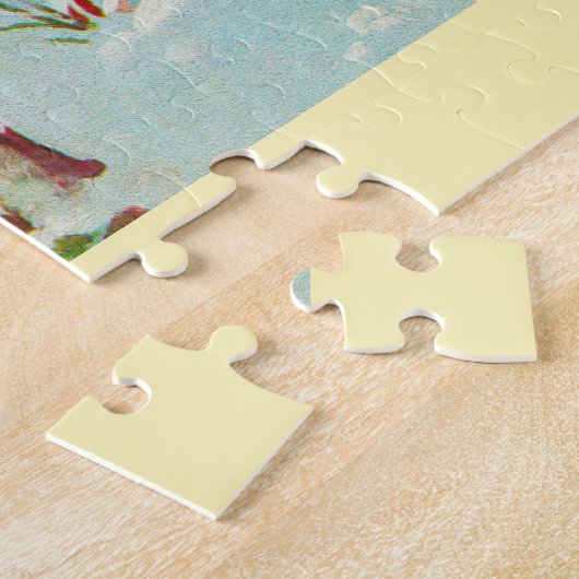 sneeuwscène legpuzzel (Zijkant)