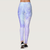 Sneeuwscène met Ornamenten en Blue Tint Snow Leggings (Achterkant)