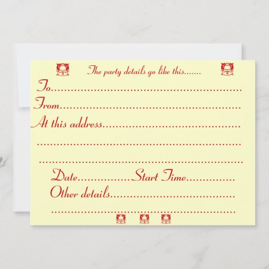 sneeuwscène met schattige vos en konijnen - kerstm kaart (Achterkant)