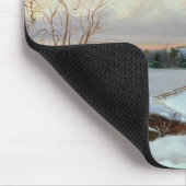 Sneeuwscène, New England Muismat (Hoek)